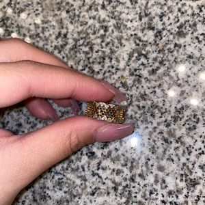 Pandora Honeycomb ring.